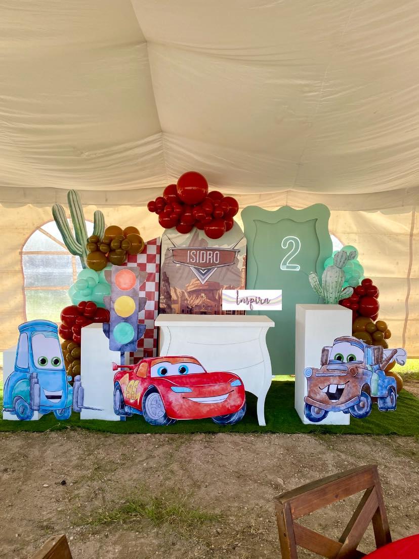 Decoración temática Cars para niños