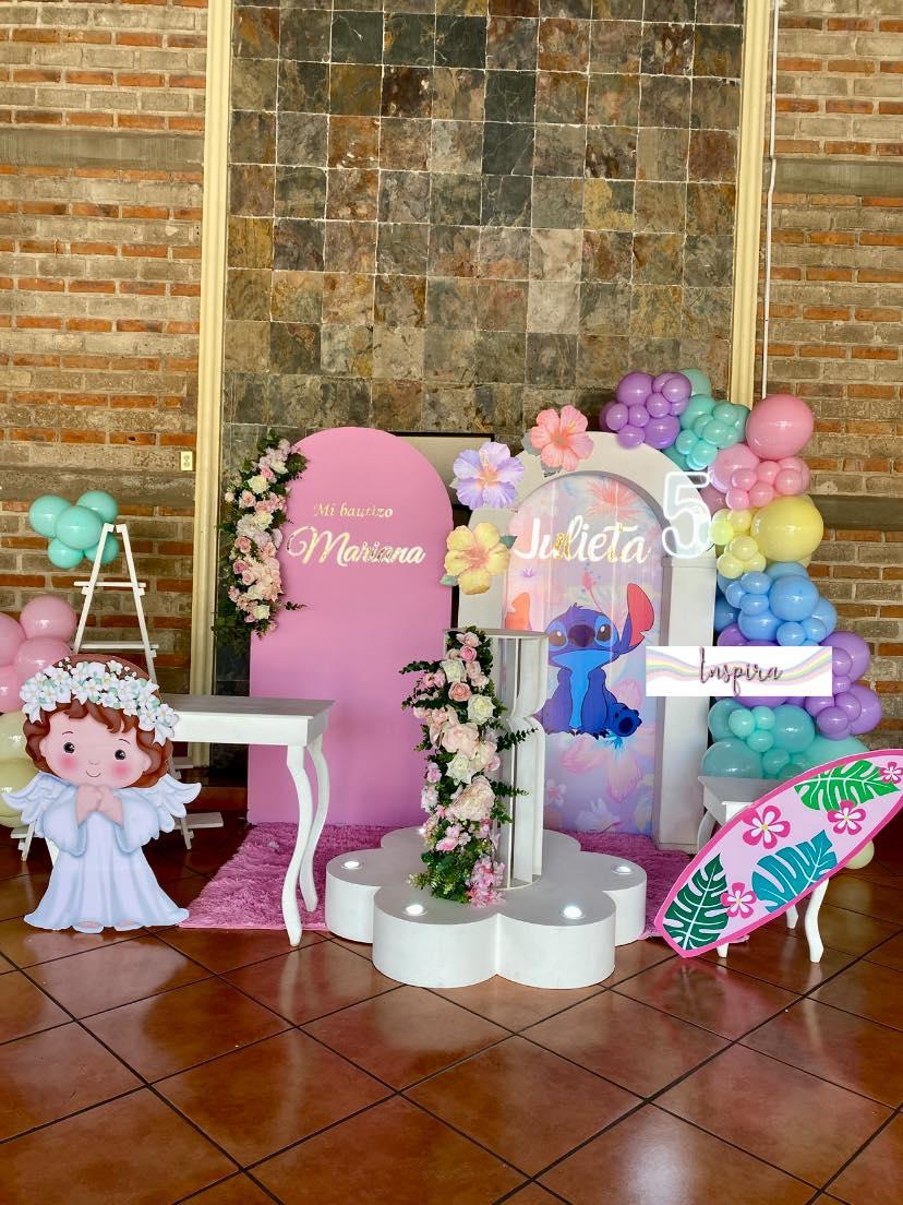 Decoración temática Stitch