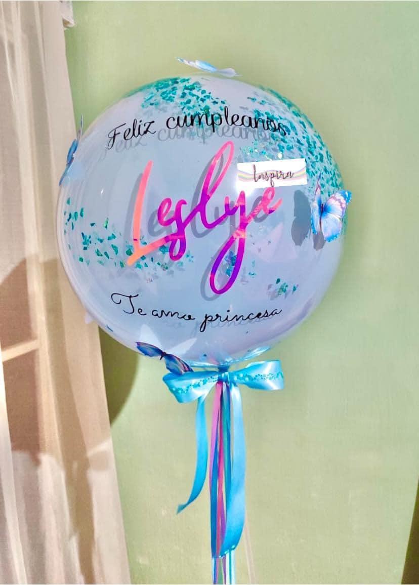 Bouquet de globos pastel